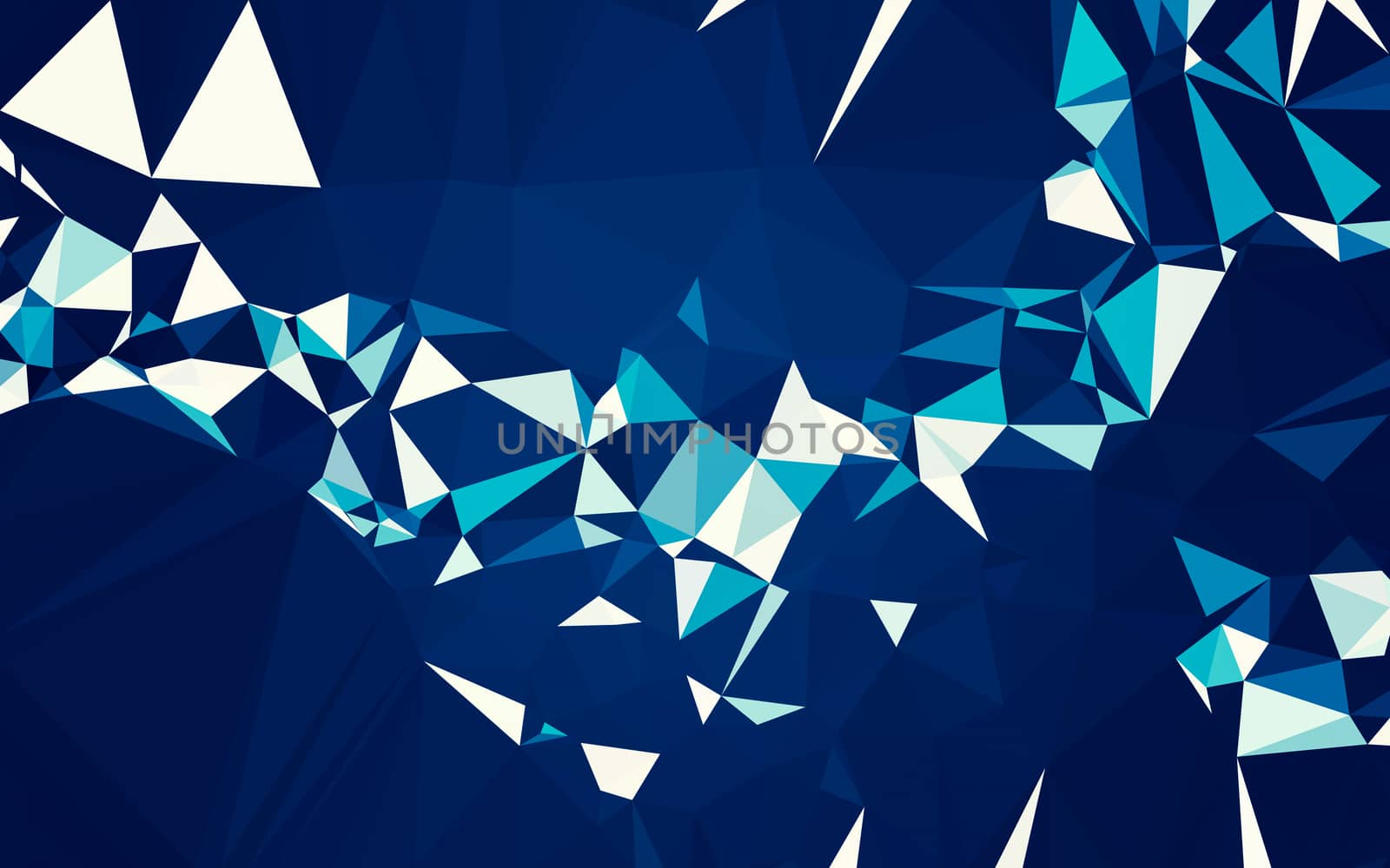 Abstract low poly background, geometry triangle by teerawit