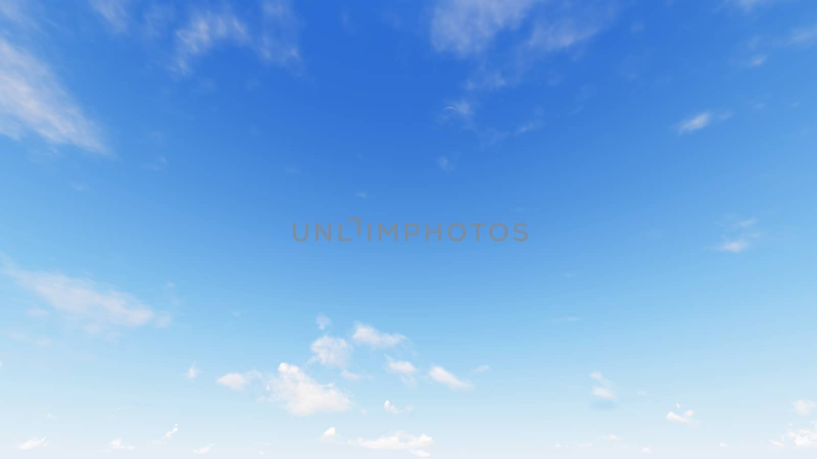 Cloudy blue sky abstract background, blue sky background with tiny clouds, 3d rendering

