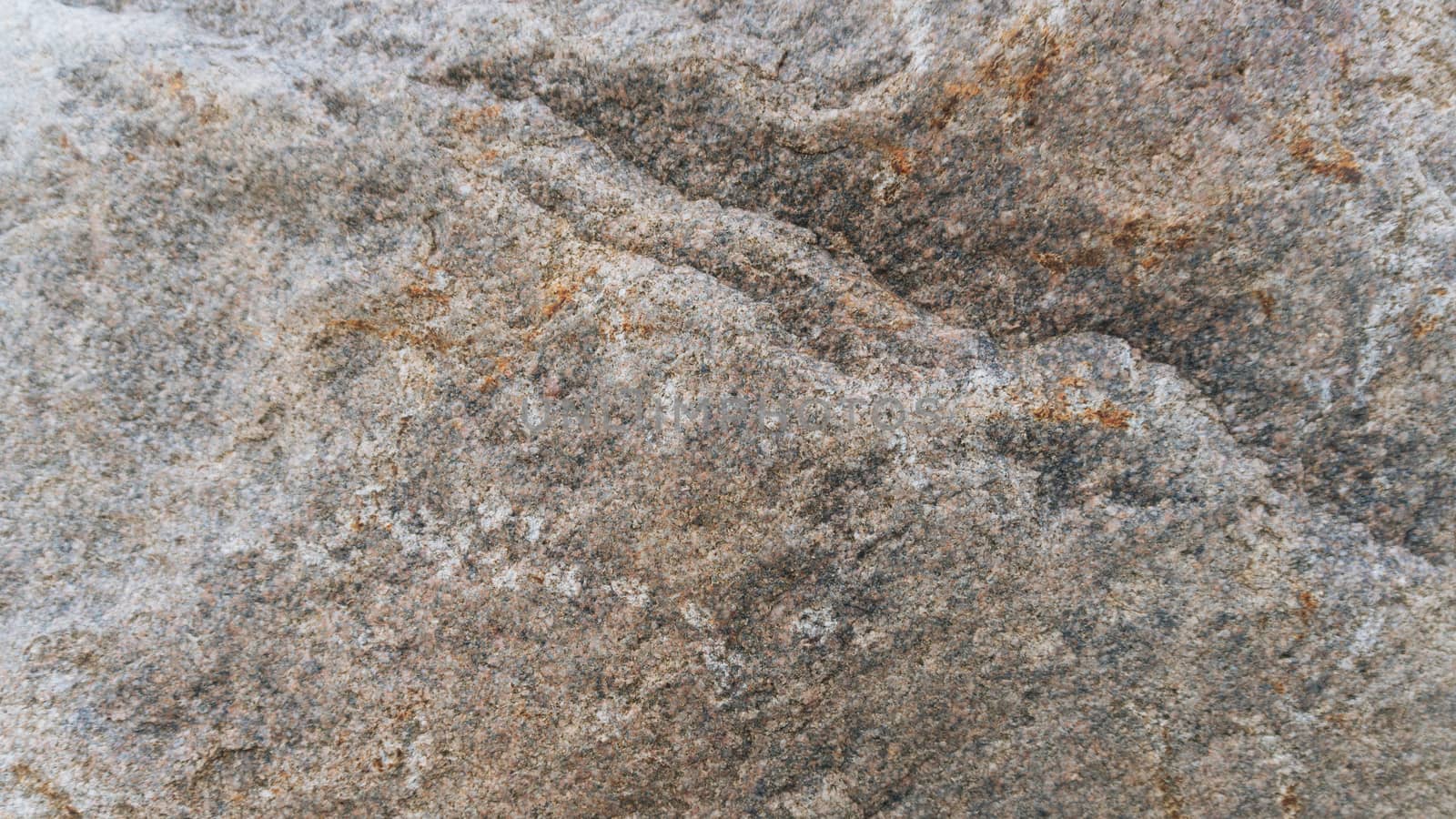 Surface of a glacial erratic of granite, usable as texture or background