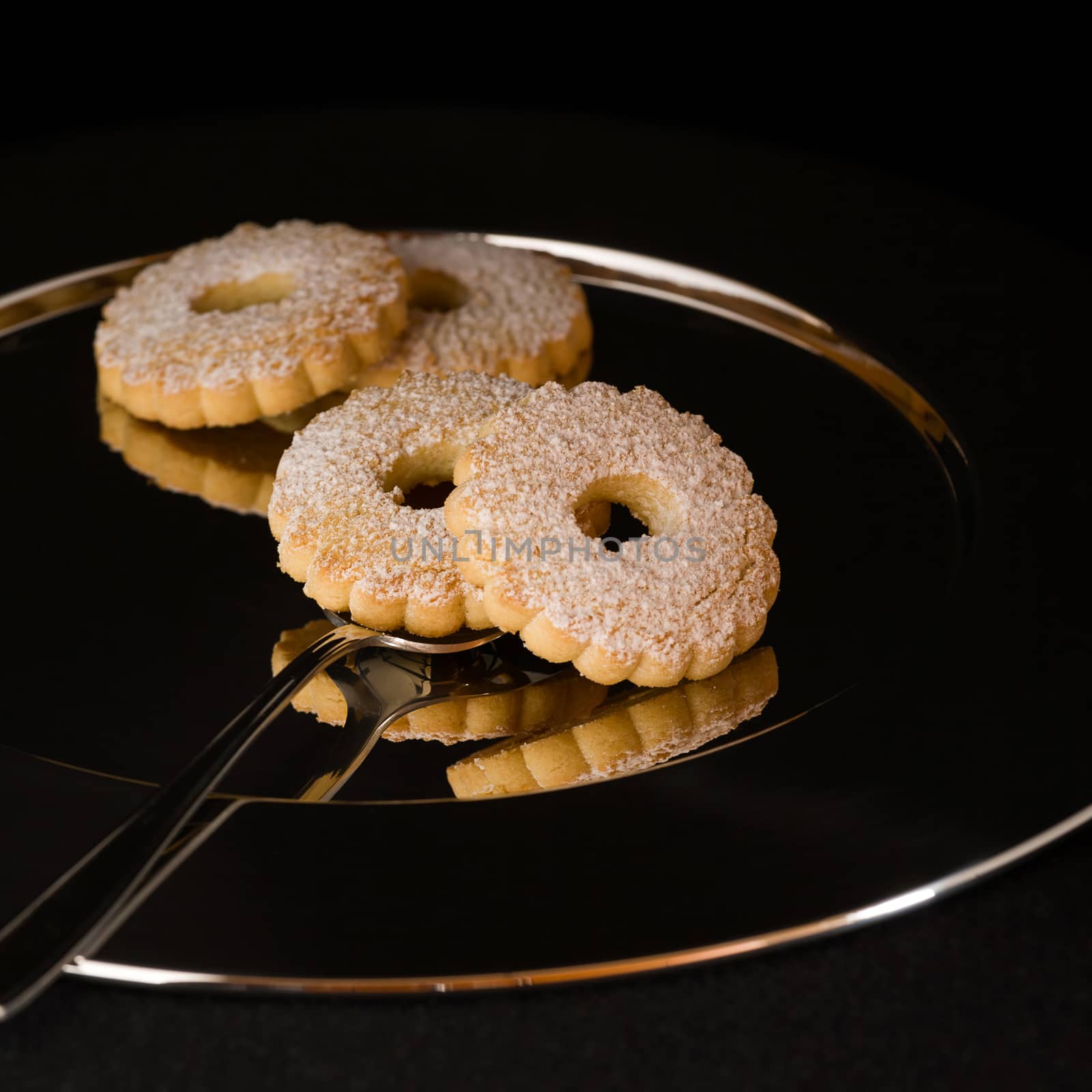 Biscuits on a plate by LuigiMorbidelli