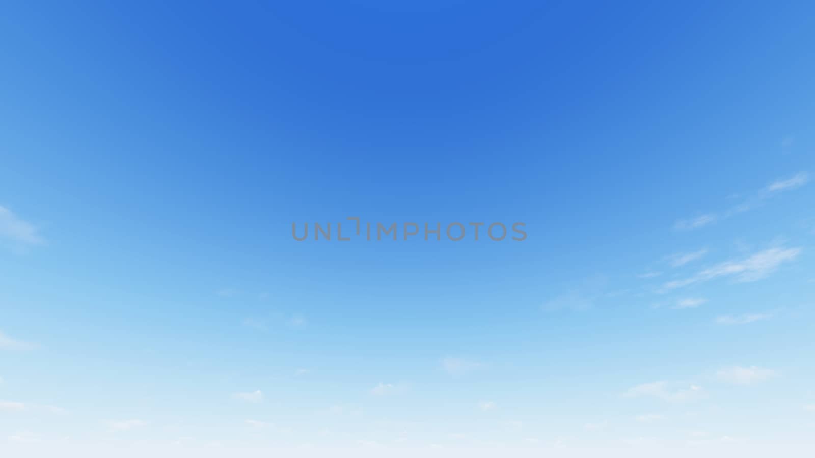 Cloudy blue sky abstract background, blue sky background with tiny clouds, 3d rendering

