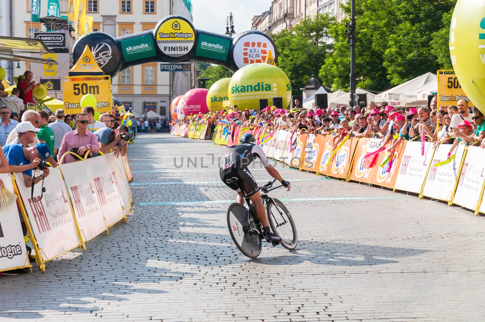 Final stage of Tour de Pologne in Krakow by mkos83