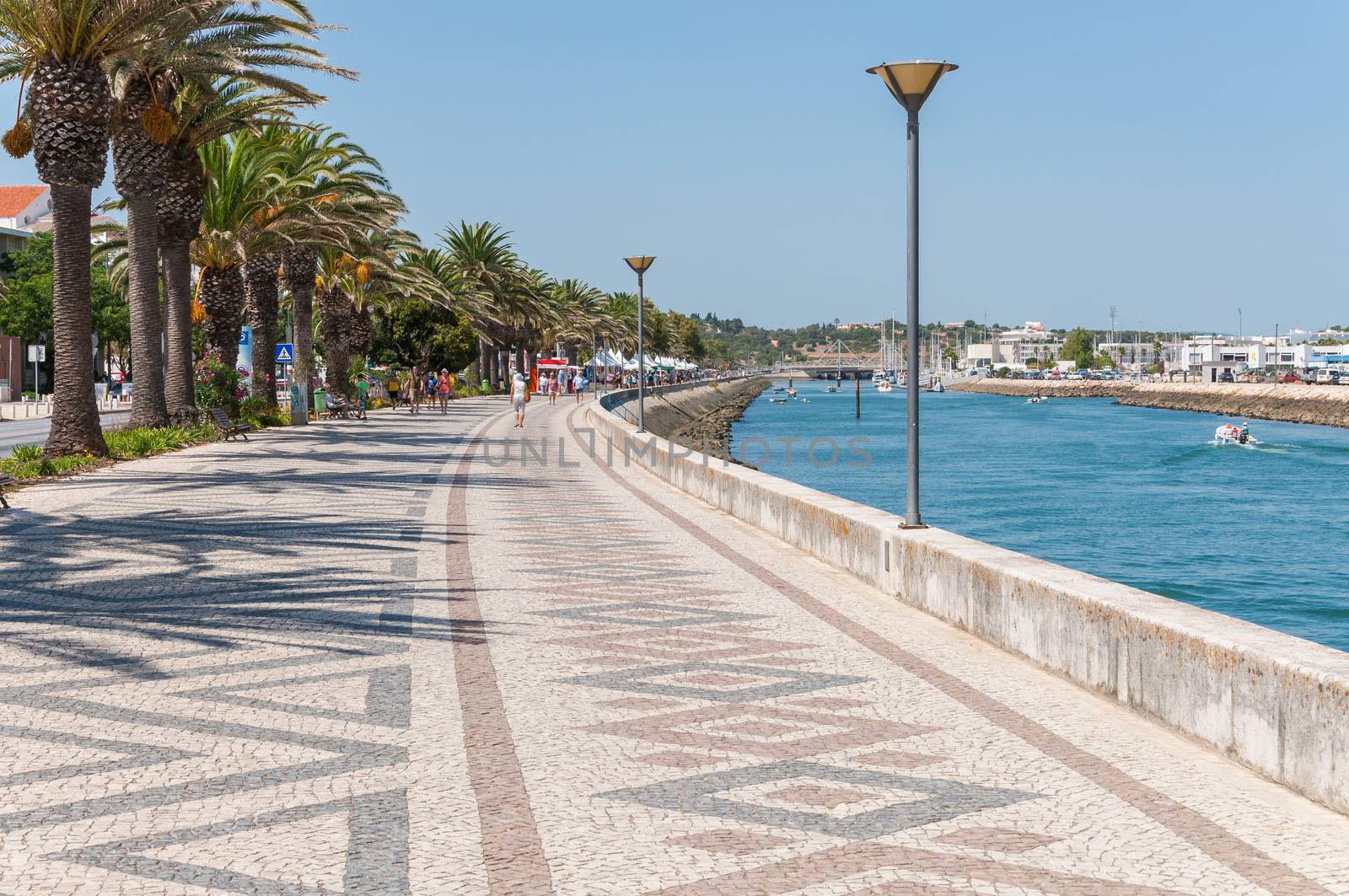 Promenade in Lagos, Algarve, Portugal by mkos83