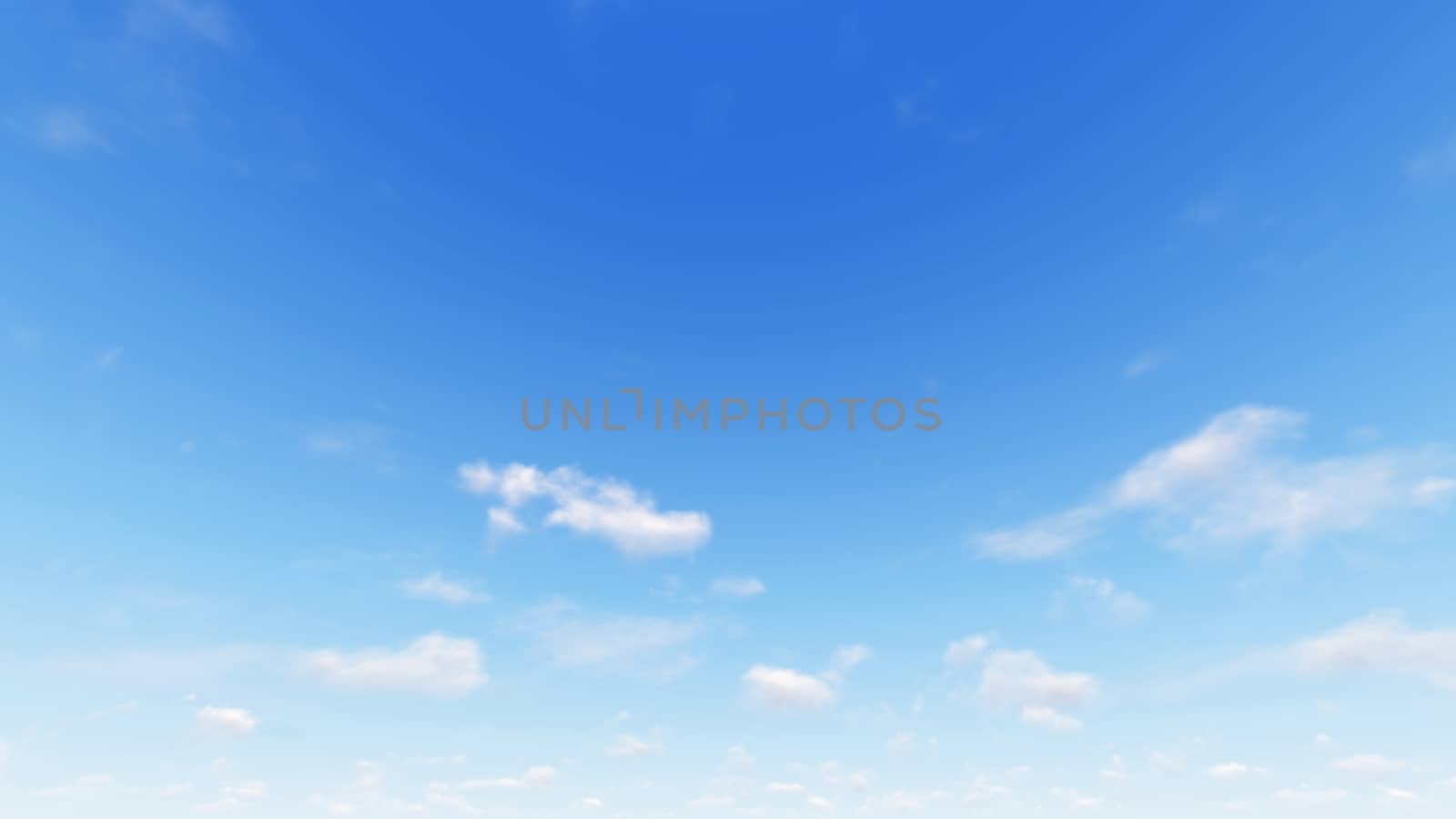 Cloudy blue sky abstract background, blue sky background with tiny clouds, 3d rendering

