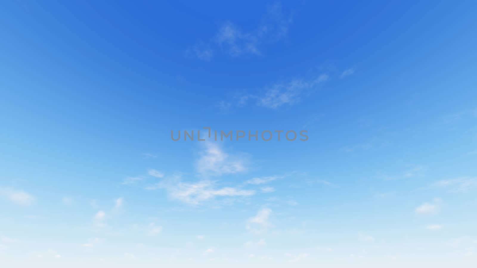 Cloudy blue sky abstract background, blue sky background with tiny clouds, 3d rendering

