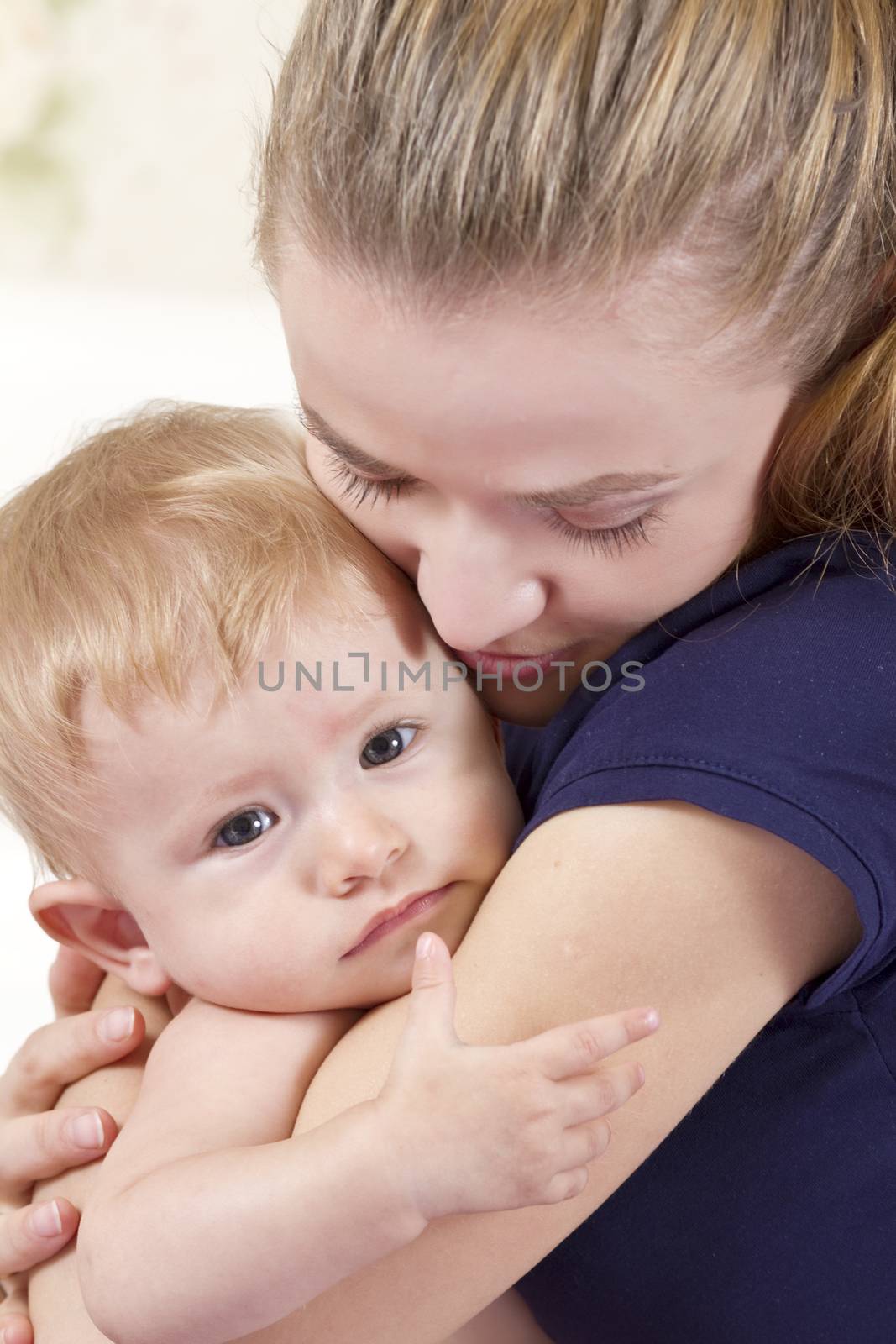 Gentle photograph Mom and baby girl by Irina1977