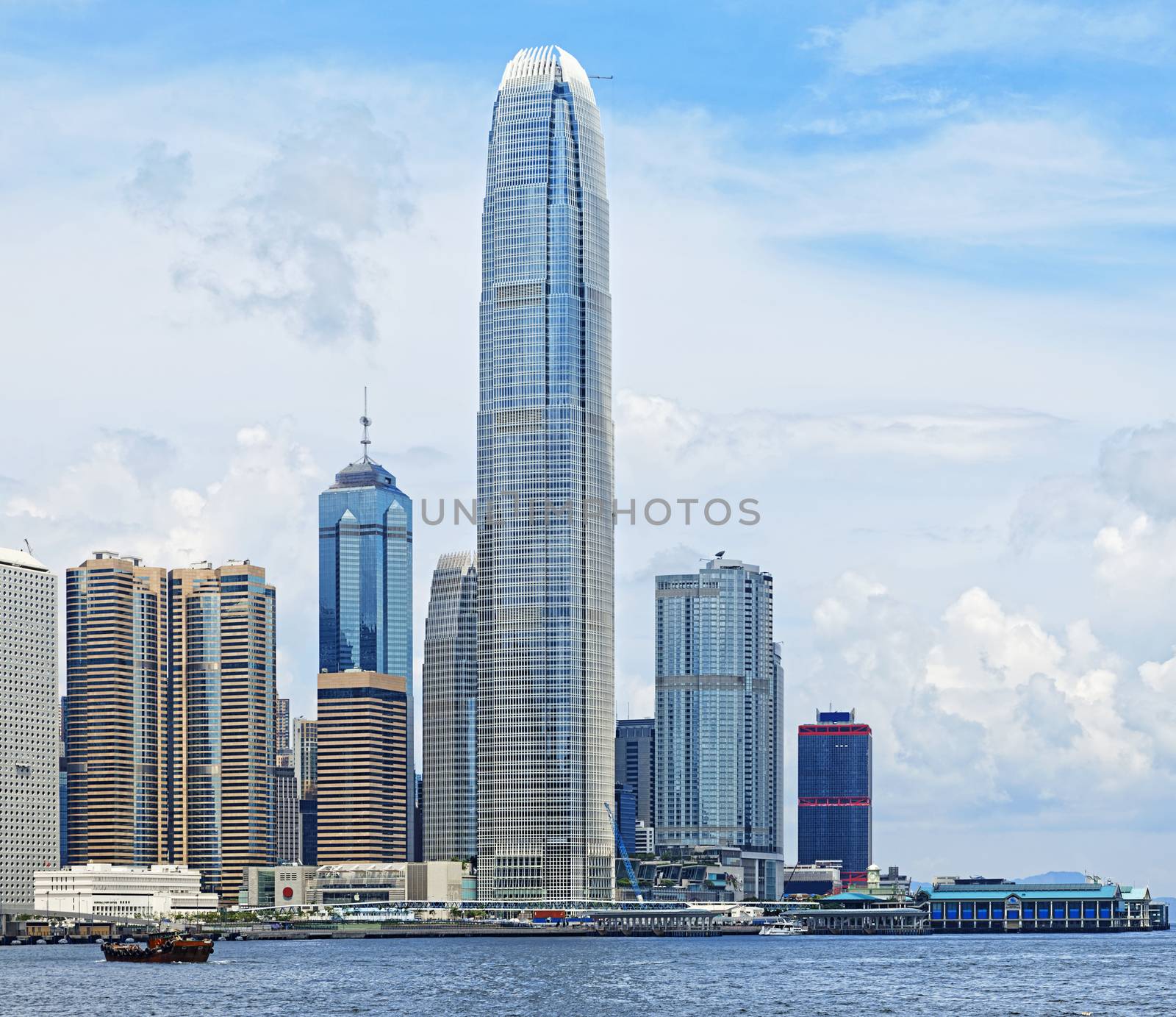 hong kong city at day