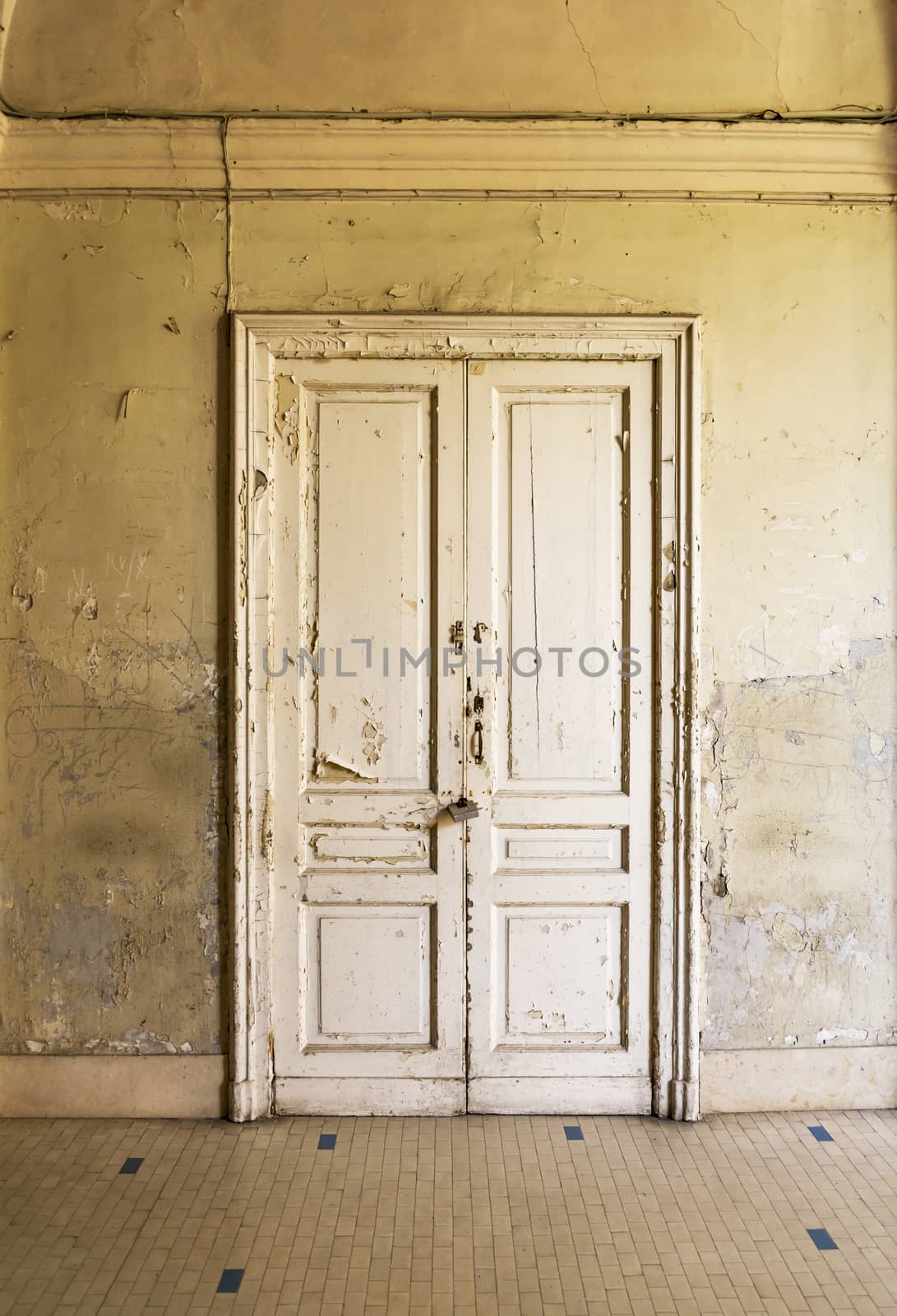 Old Italian door by edella