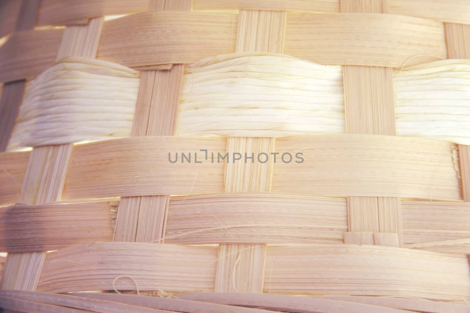 Wooden straw texture in vintage style