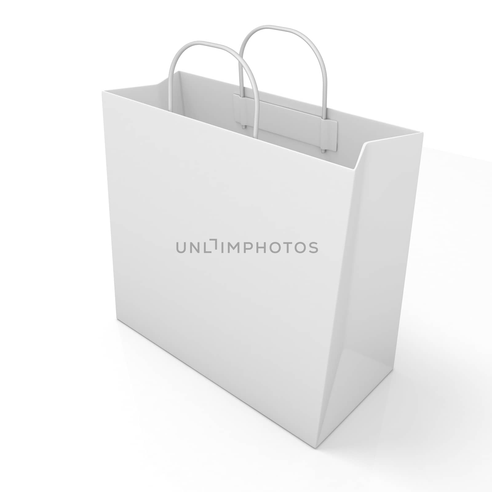 Empty shopping paper bag by djmilic