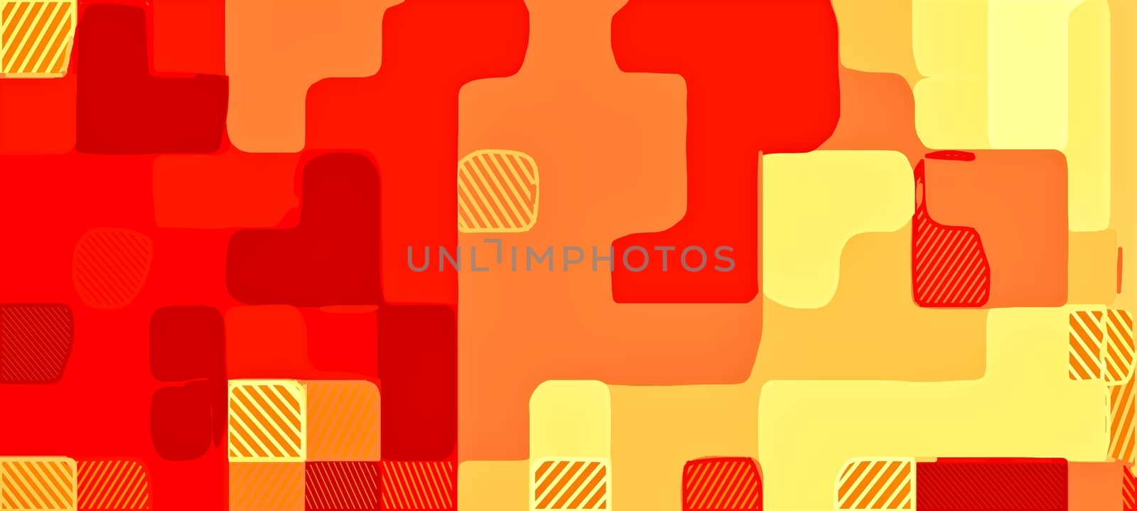 red brown and yellow drawing abstract background by Timmi
