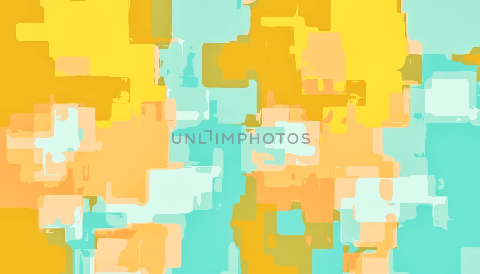 blue and yellow drawing and painting abstract background by Timmi