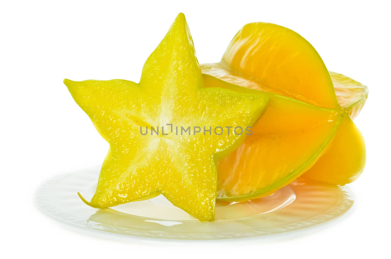 The star fruit is rich in juice. by raweenuttapong