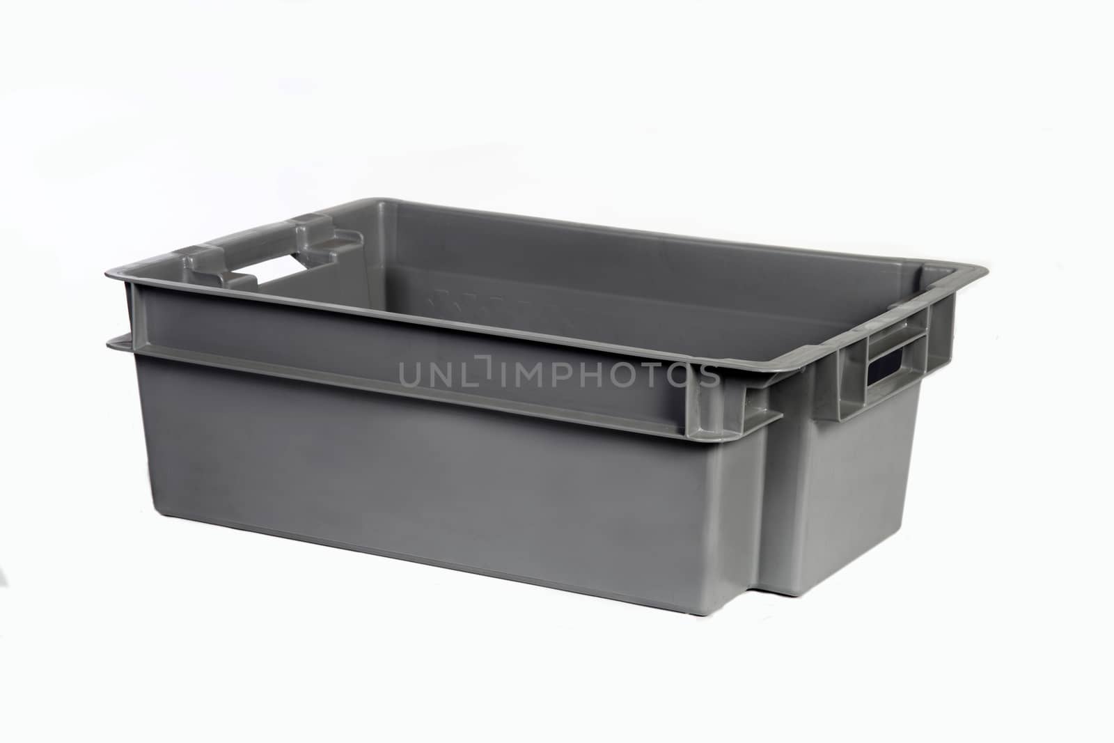 plastic crate grey a by diecidodici