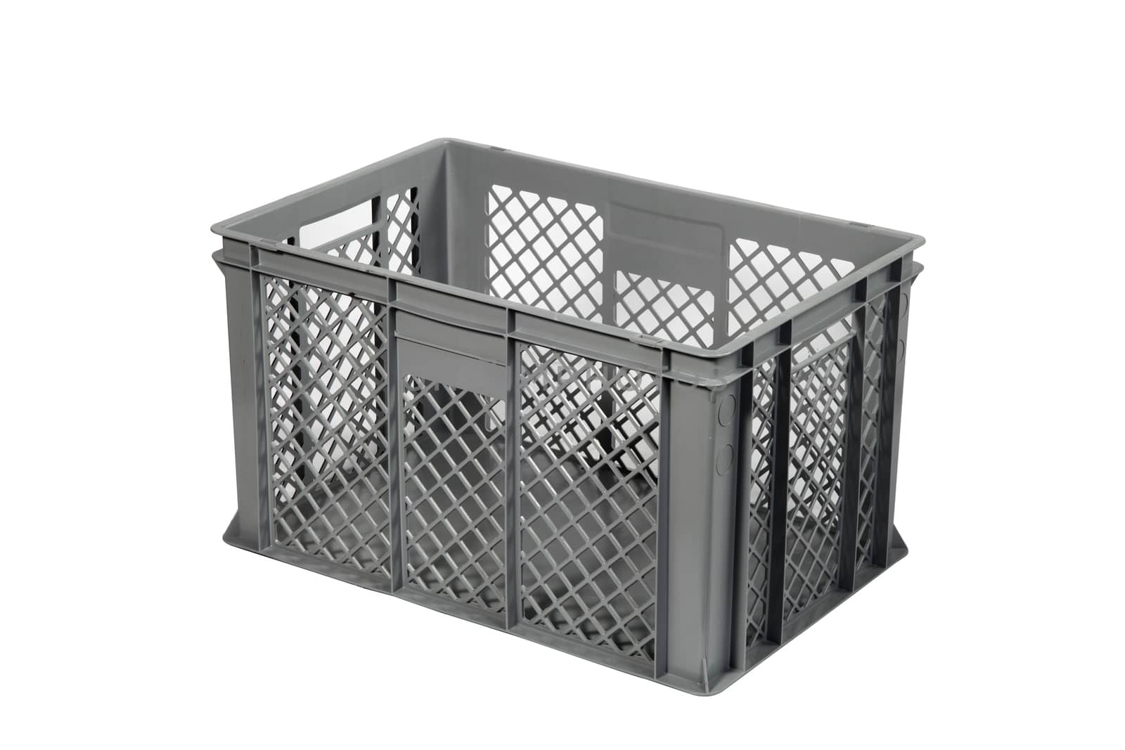 plastic crate for transport and preservation foods