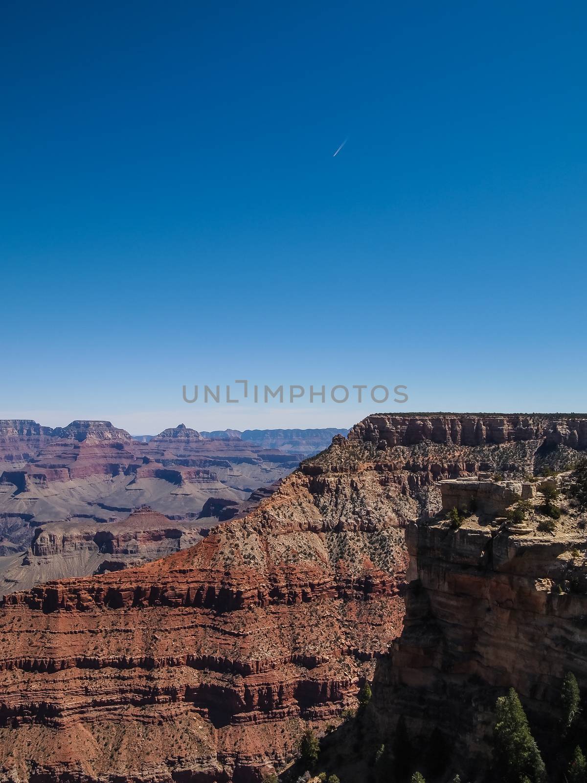 View of Grand Canyon national park, Arizona, USA