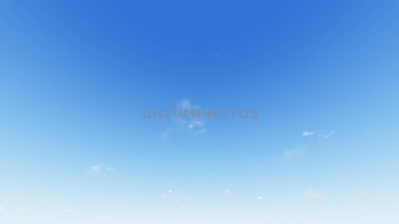 Cloudy blue sky abstract background, blue sky background with tiny clouds, 3d rendering

