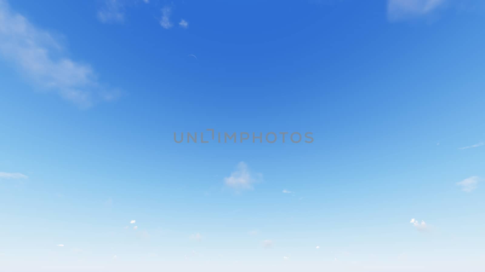 Cloudy blue sky abstract background, blue sky background with tiny clouds, 3d rendering

