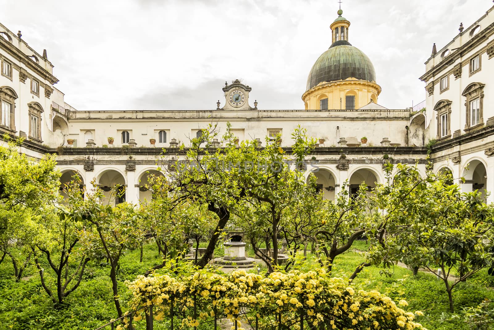 Gerolamini Cloister in Naples by edella