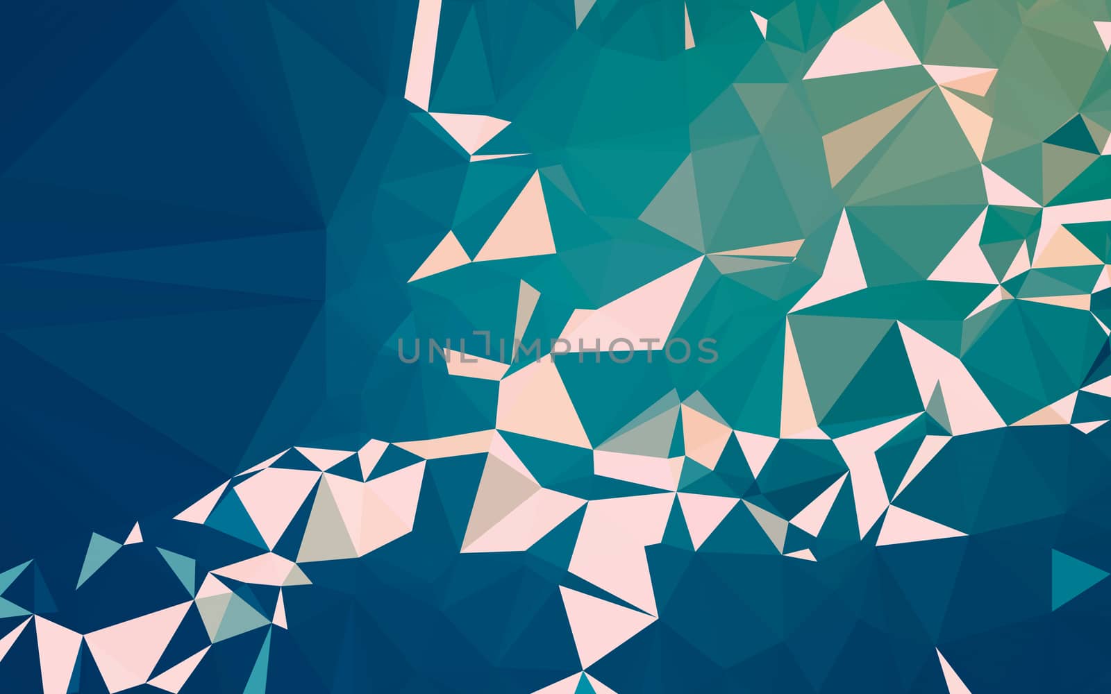 Abstract low poly background, geometry triangle, mosaic pastel color background