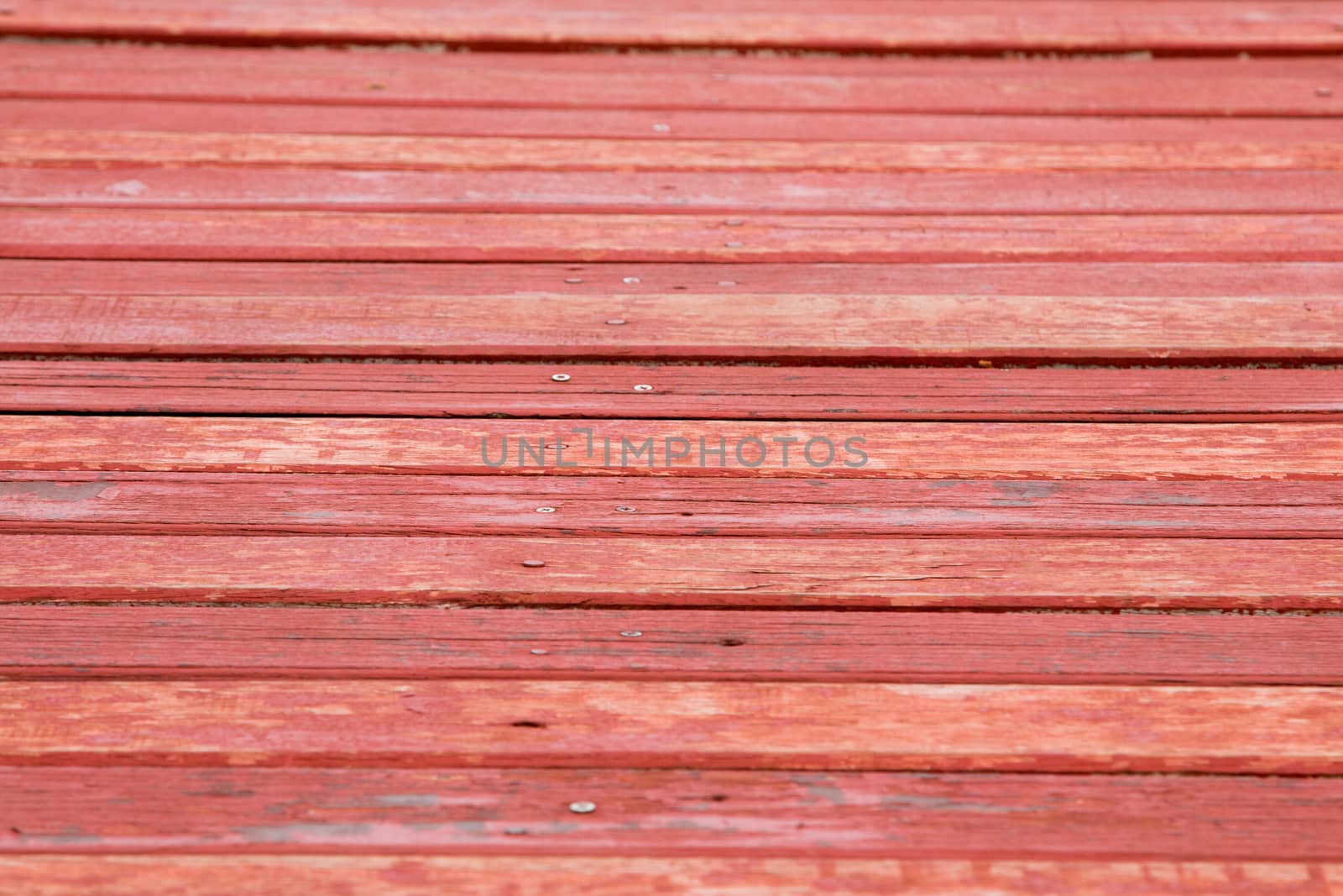 Wooden walkway over the river