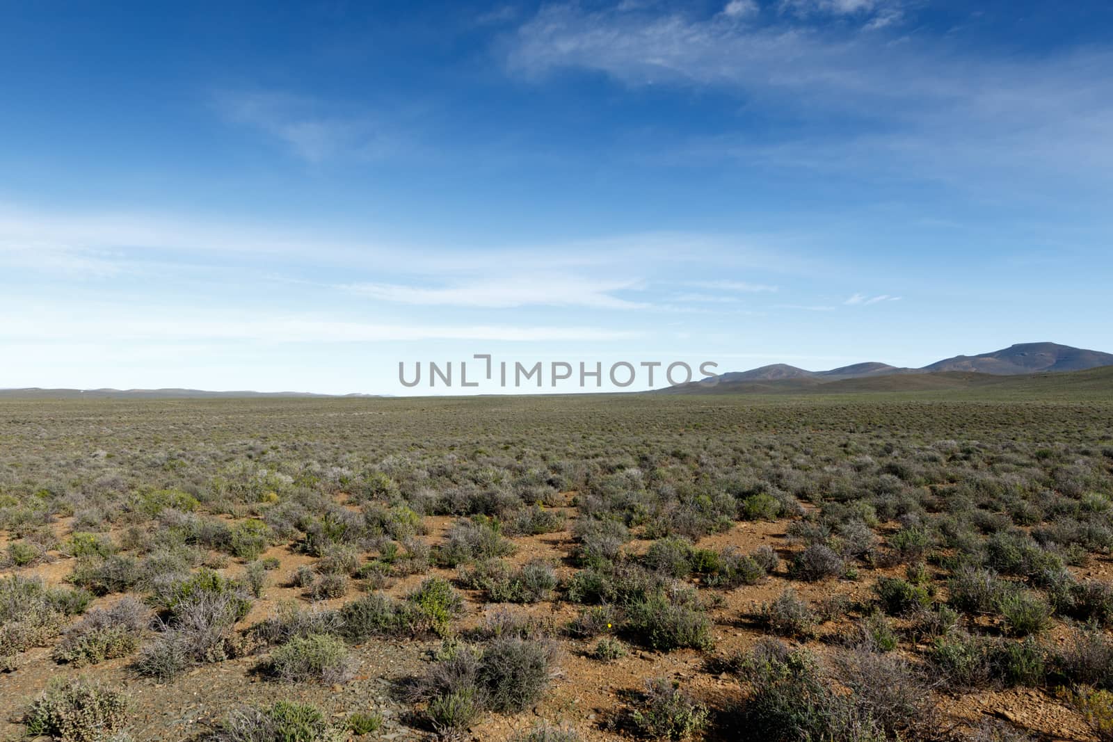The beautiful Blue Green Flat Tankwa Karoo landscape