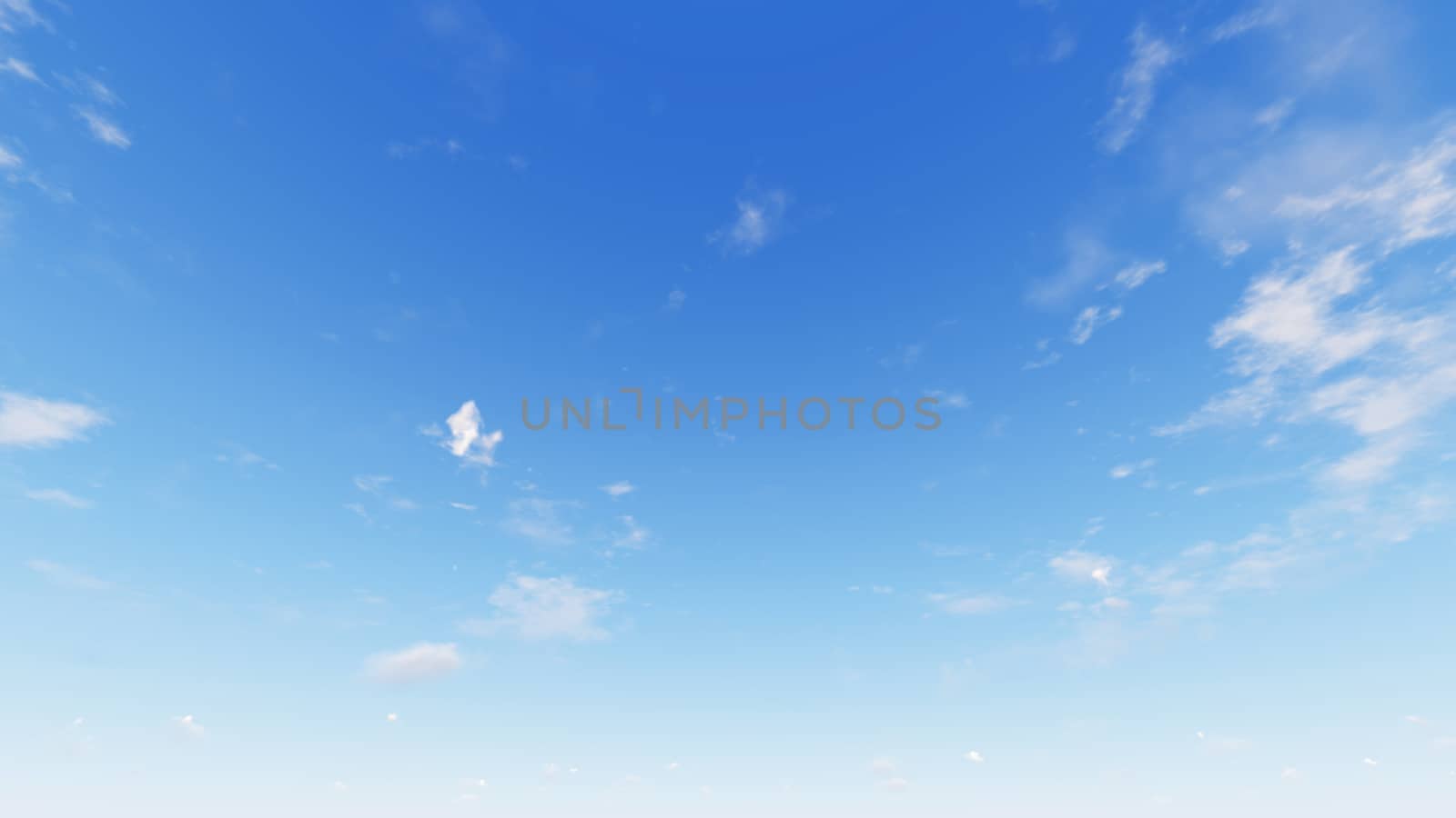 Cloudy blue sky abstract background, blue sky background with tiny clouds, 3d rendering

