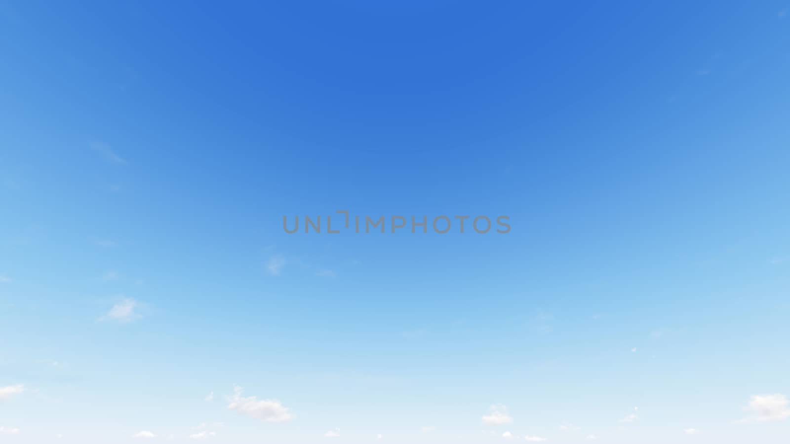 Cloudy blue sky abstract background, blue sky background with tiny clouds, 3d rendering

