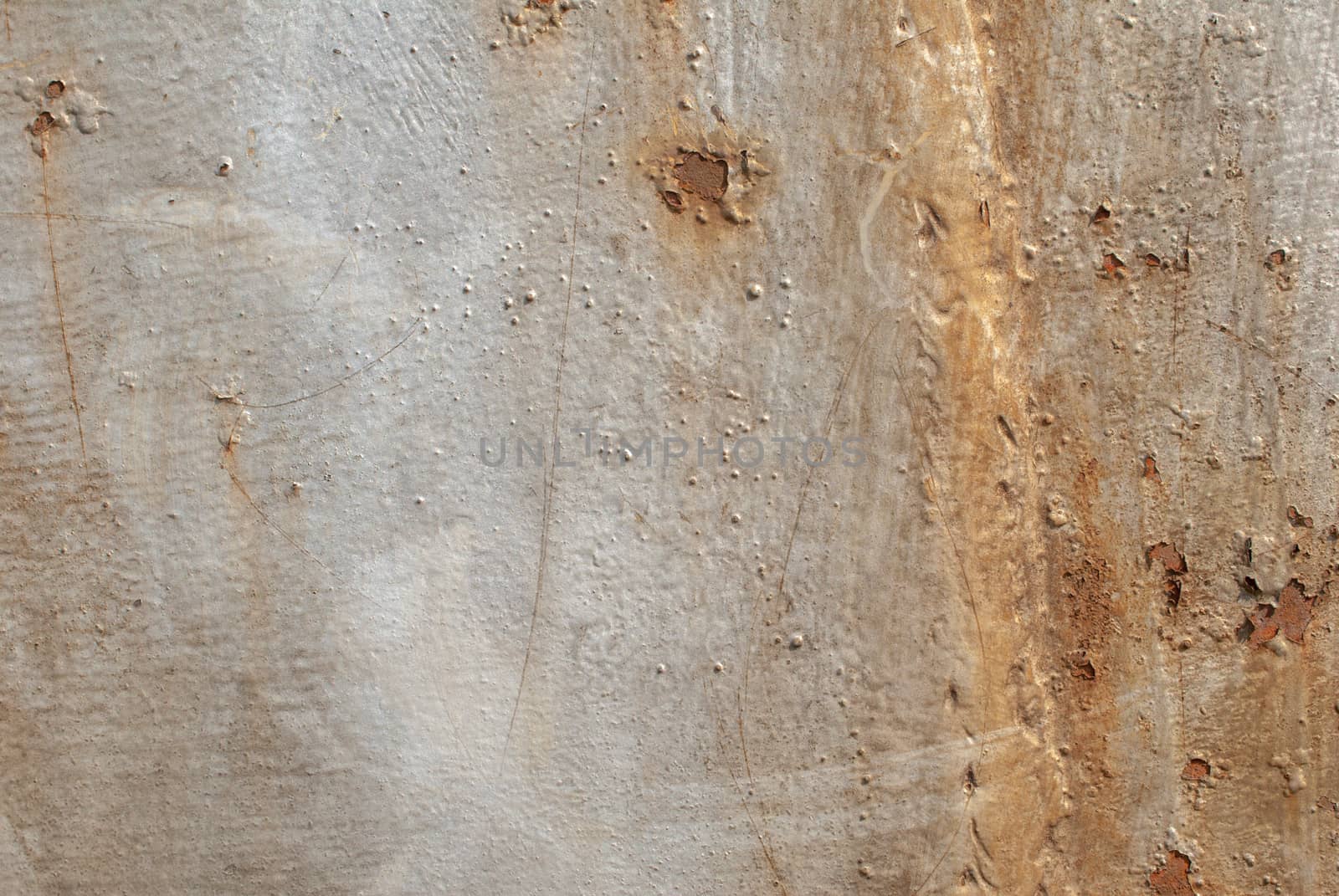 chipped paint on iron surface, grunge metal surface, great background or texture for your project by uvisni