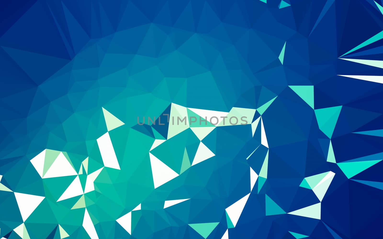 Abstract low poly background, geometry triangle by teerawit