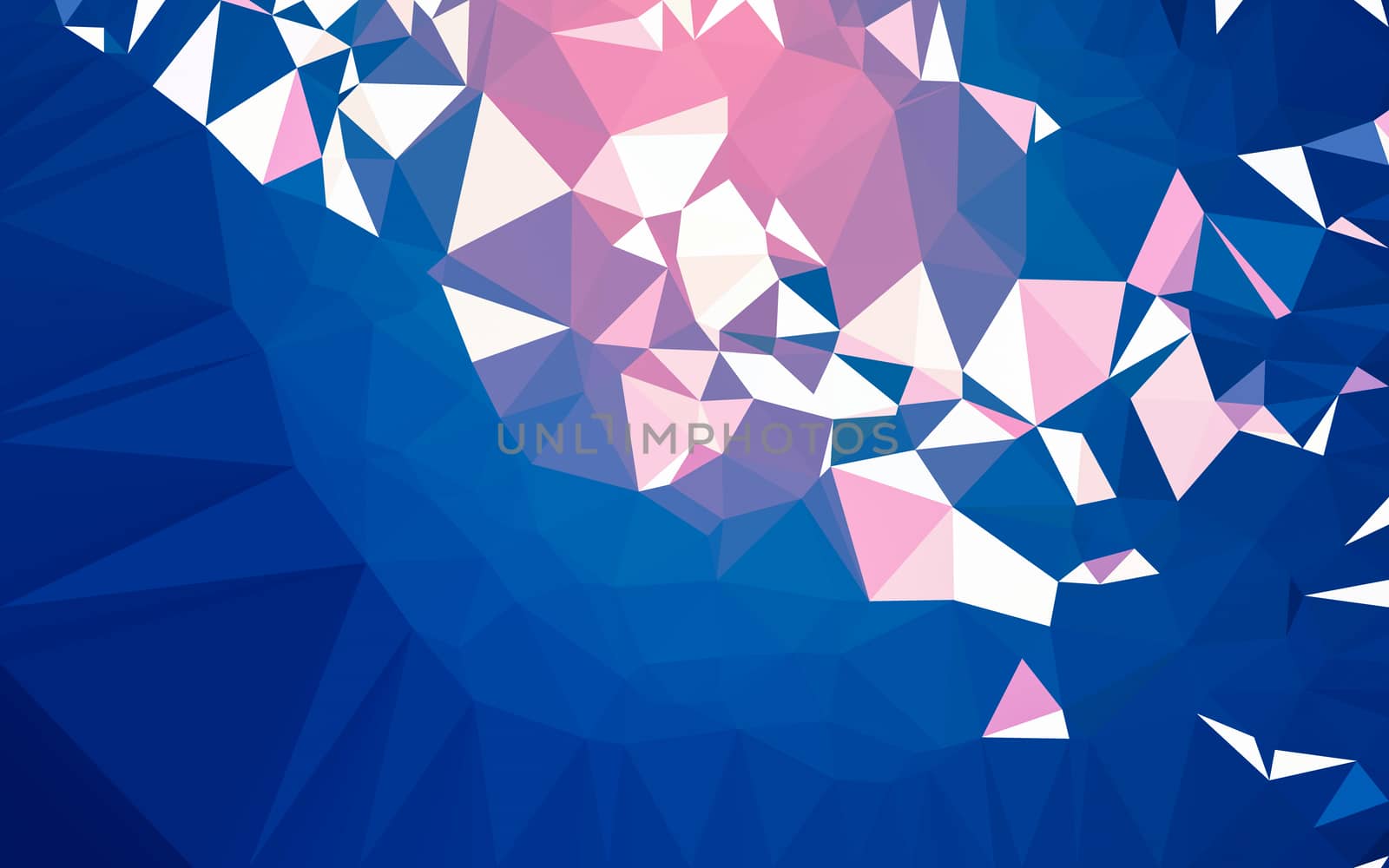 Abstract low poly background, geometry triangle by teerawit