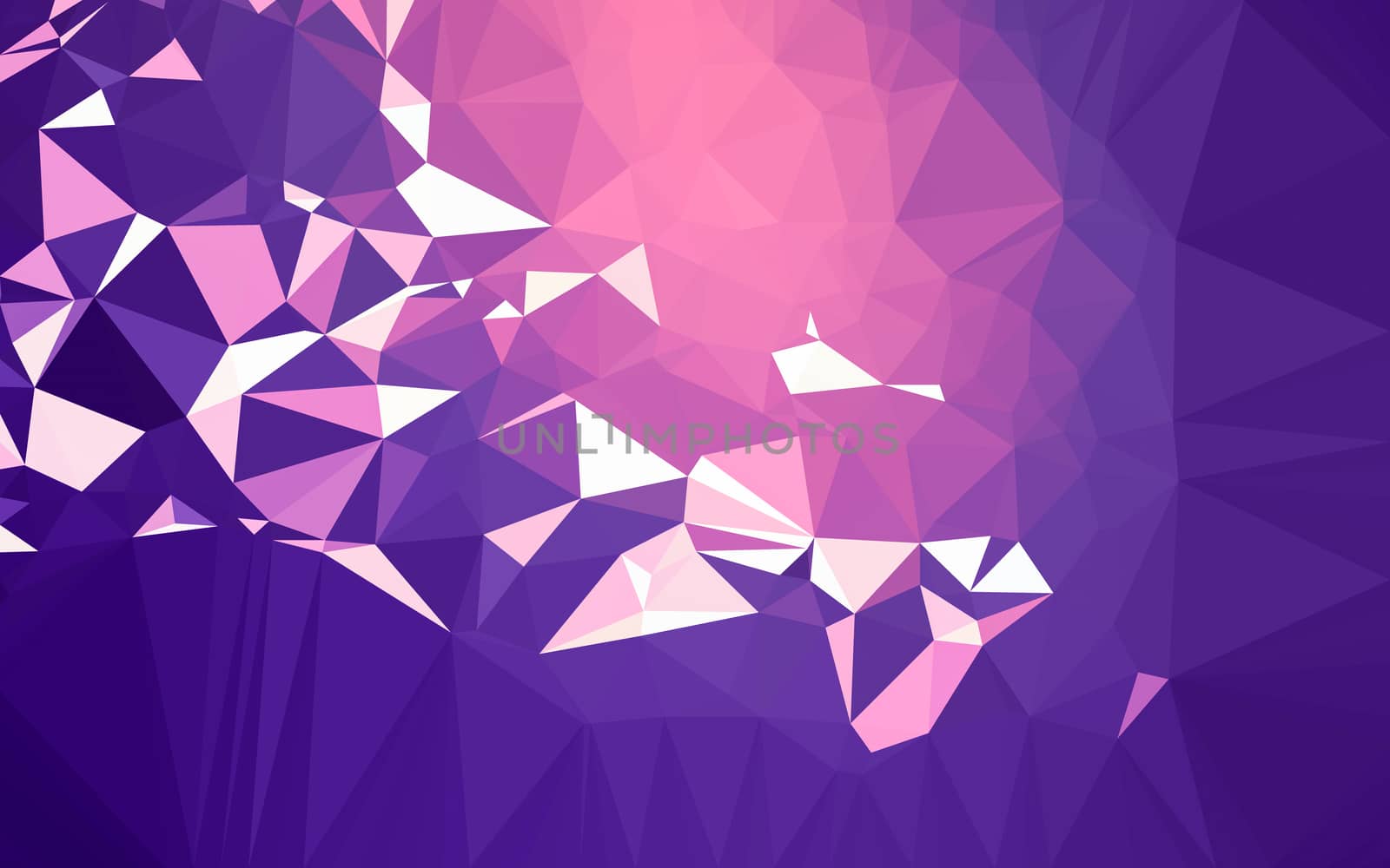 Abstract low poly background, geometry triangle by teerawit