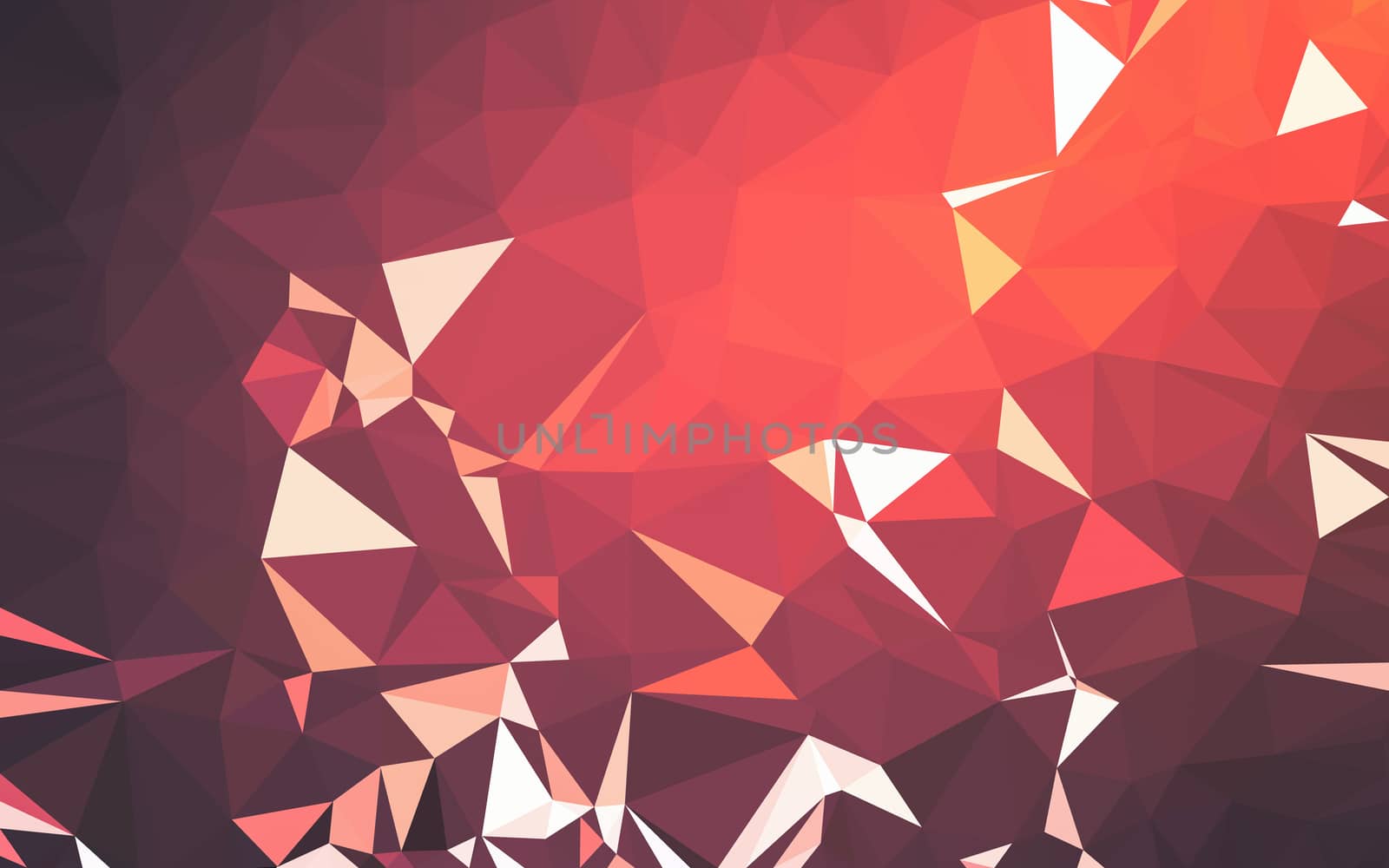 Abstract low poly background, geometry triangle by teerawit