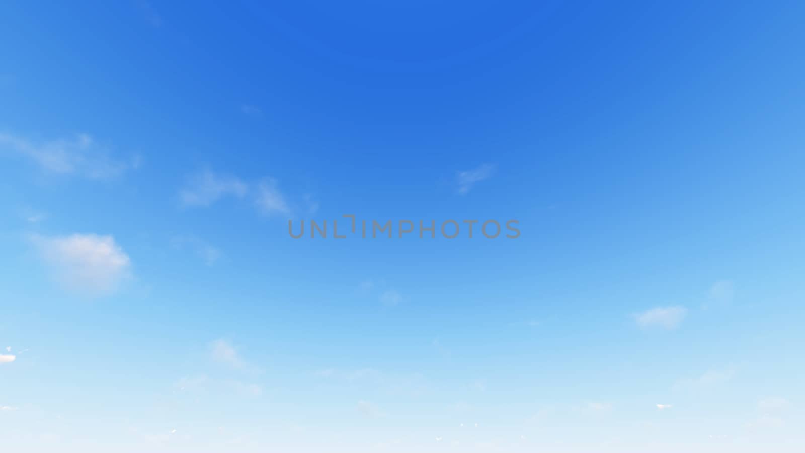 Cloudy blue sky abstract background, blue sky background with tiny clouds, 3d rendering

