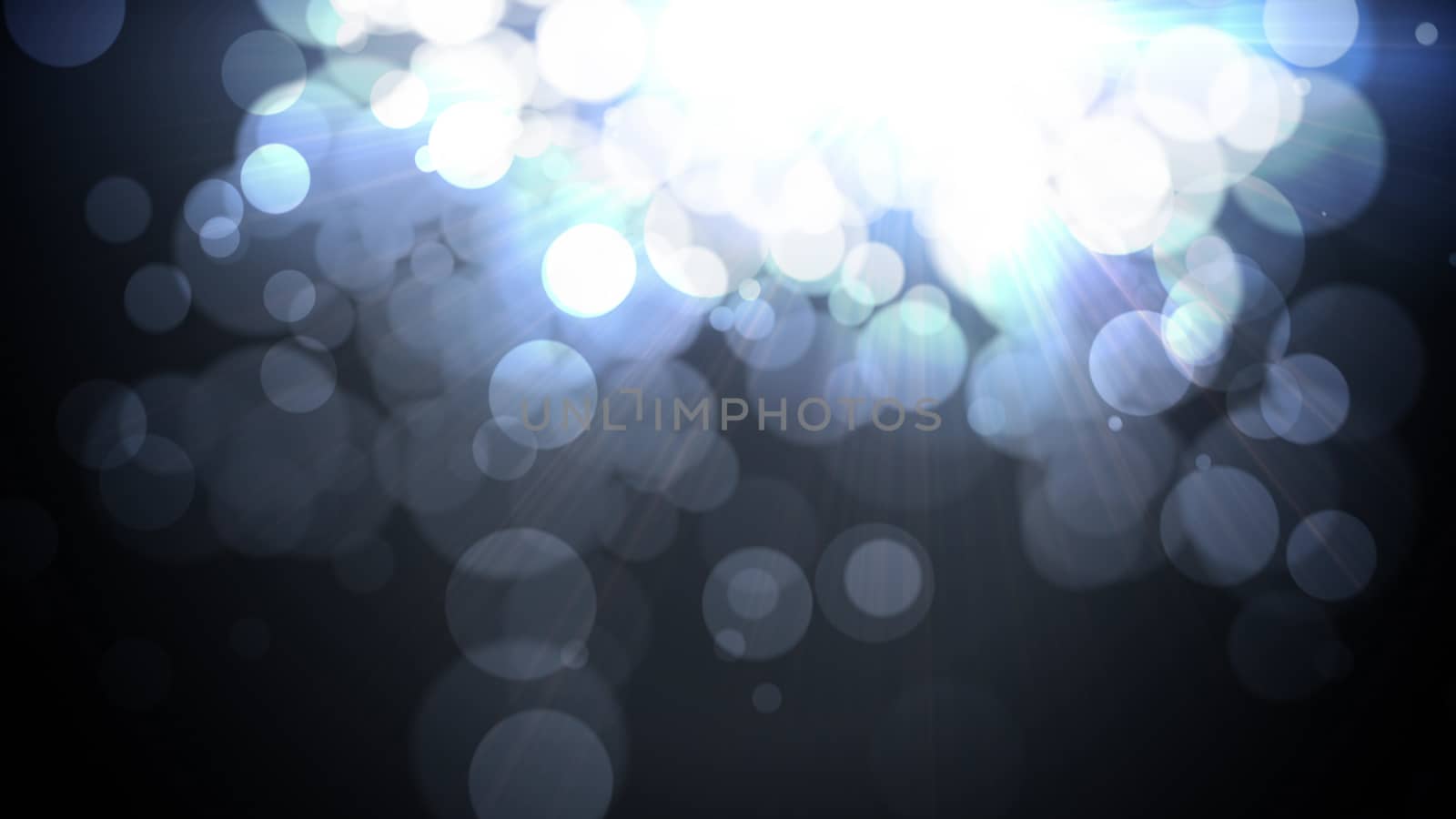 abstract background bokeh circles for Christmas background