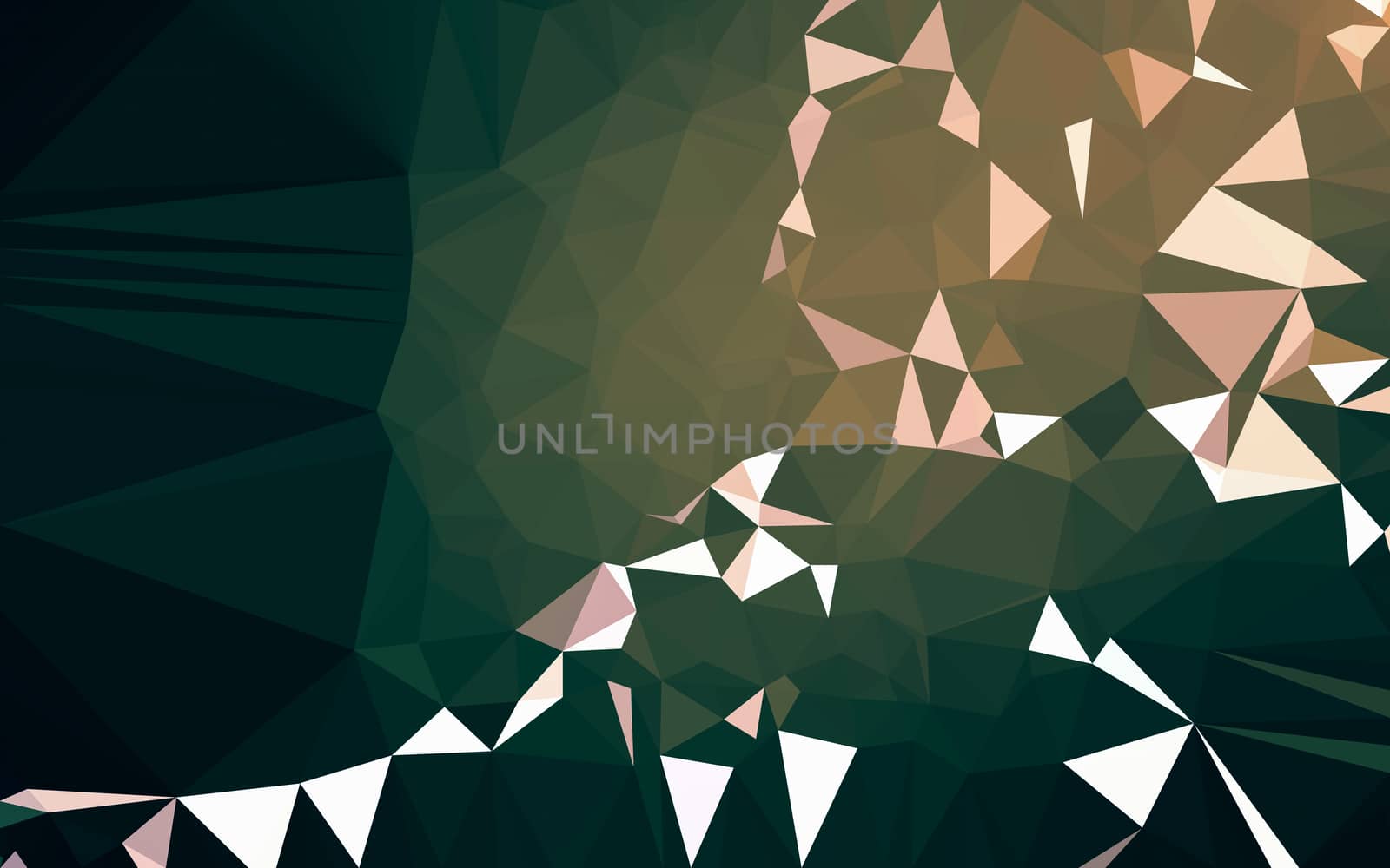 Abstract low poly background, geometry triangle by teerawit