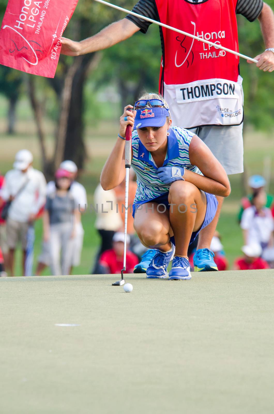 Lexi Thompson of USA champion of Honda LPGA Thailand 2016 by chatchai