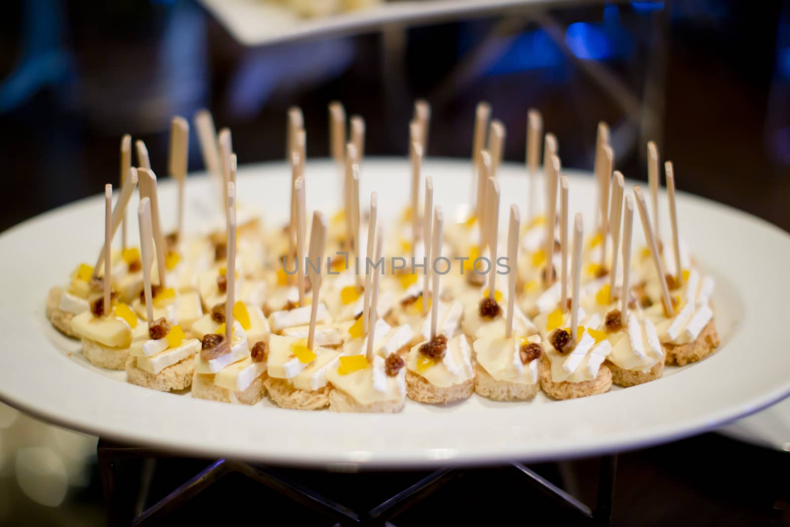 Delicious Appetizer Canapes - Finger Foods.