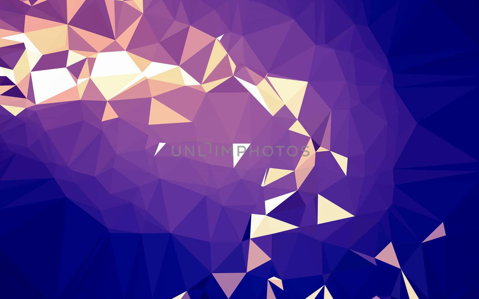 Abstract low poly background, geometry triangle, mosaic pastel color background