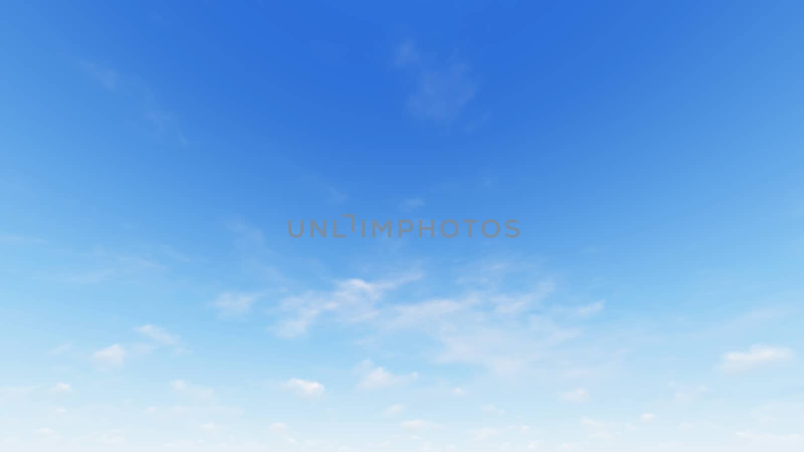 Cloudy blue sky abstract background, blue sky background with tiny clouds, 3d rendering

