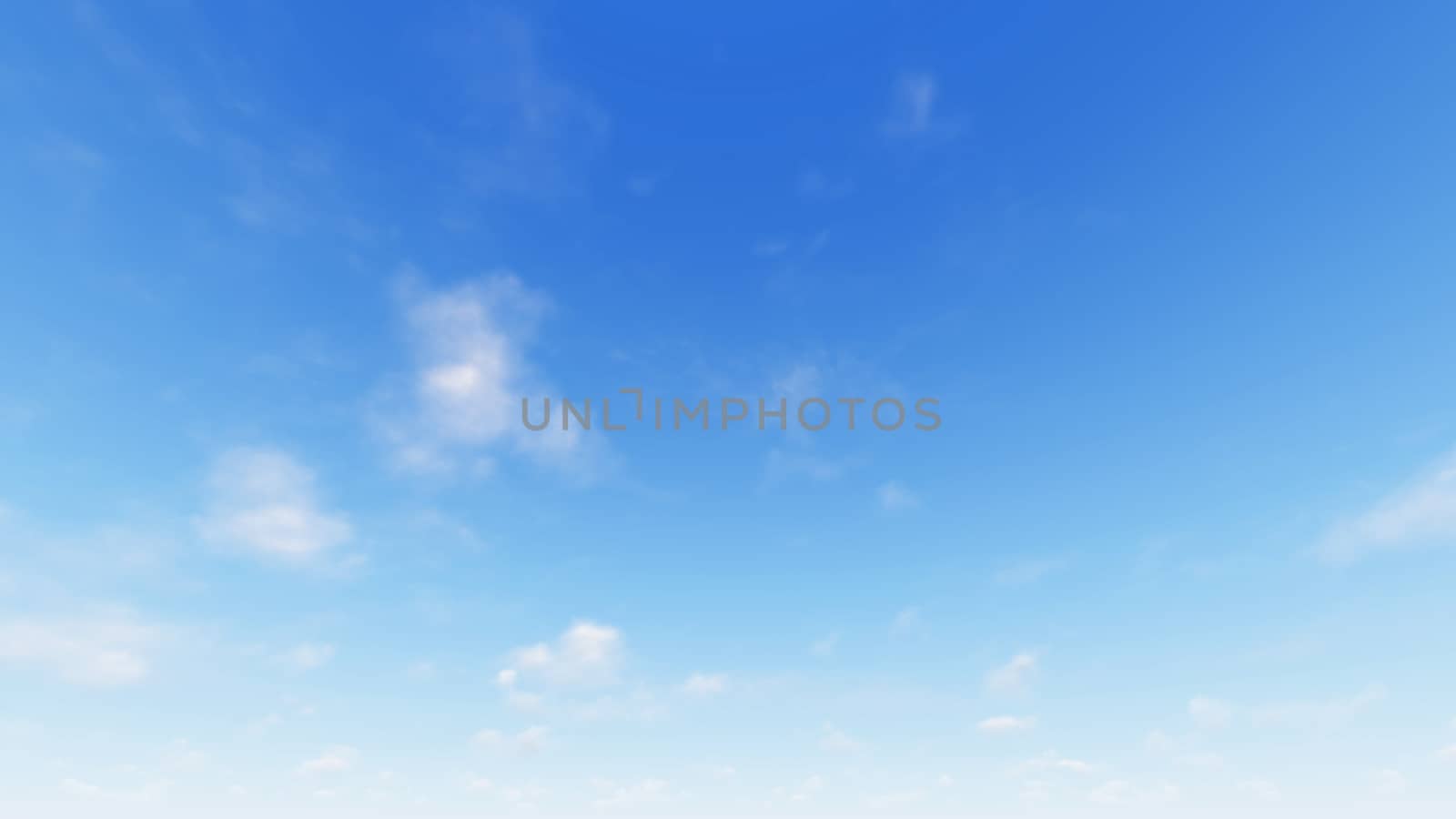 Cloudy blue sky abstract background, blue sky background with tiny clouds, 3d rendering

