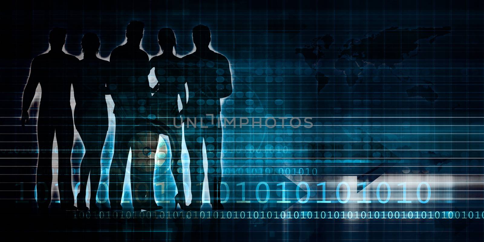 Technology Network with a Data Grid System