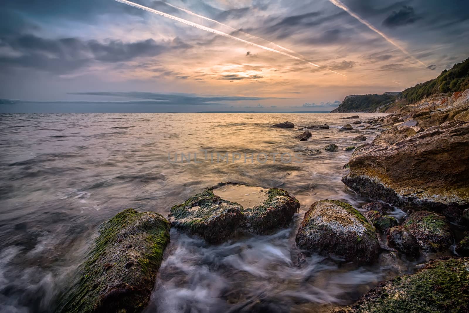 sea rocky coast by EdVal