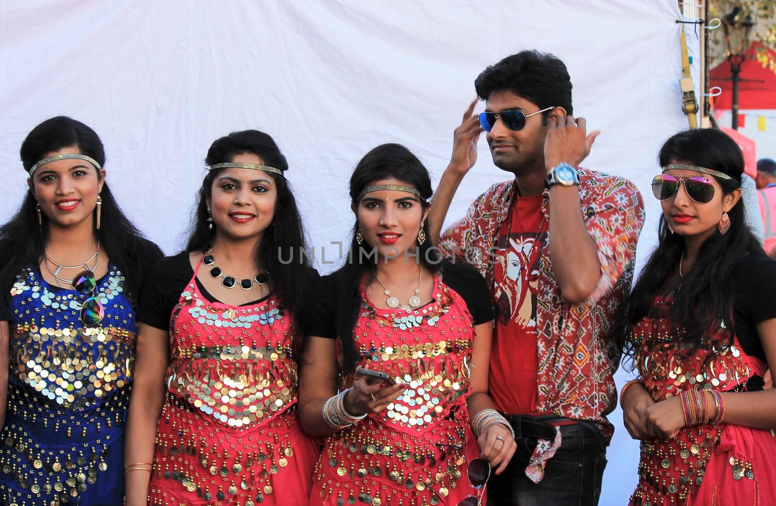 London, UK. 16th October, 2016. The Mayor of London Festival Of Dewali performers and scenes at Trafalgar Square by cheekylorns