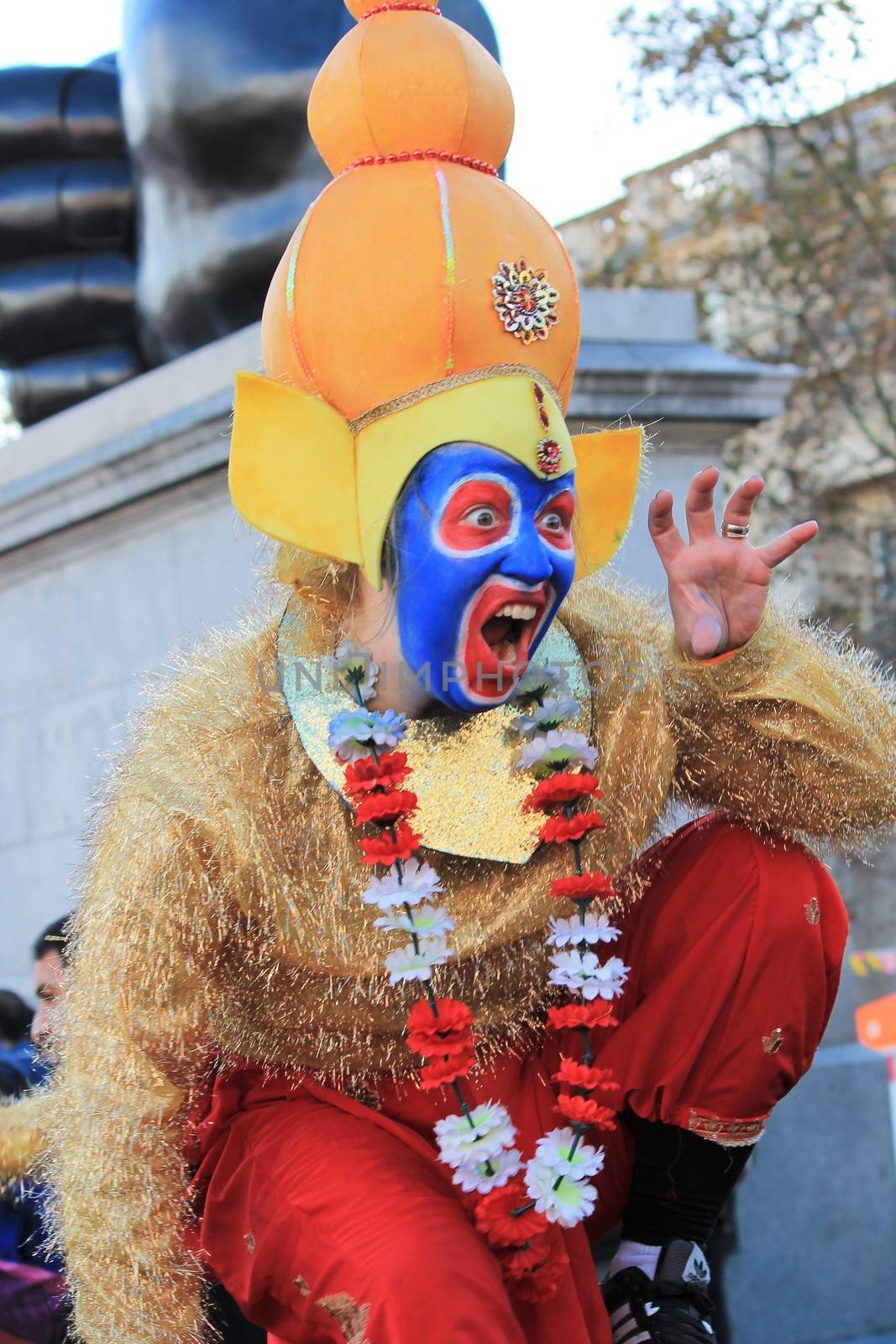 London, UK. 16th October, 2016. The Mayor of London Festival Of Dewali performers and scenes at Trafalgar Square by cheekylorns