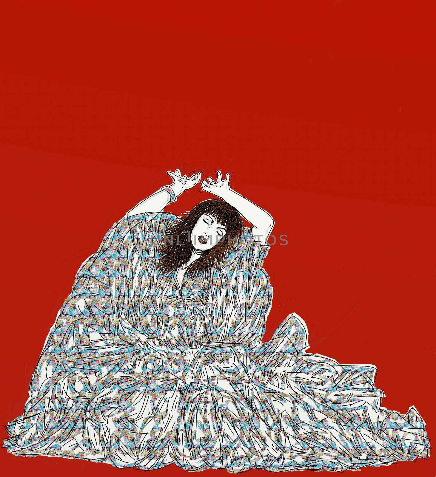 Woman dancing