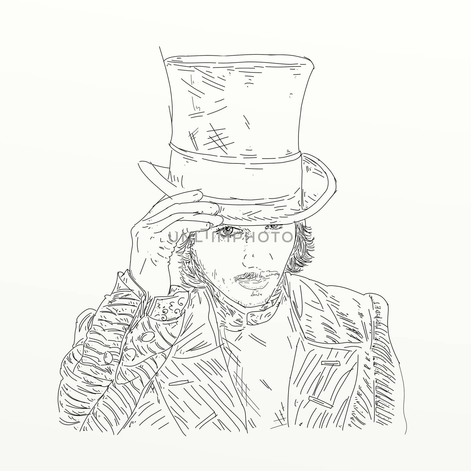 Boy with hat