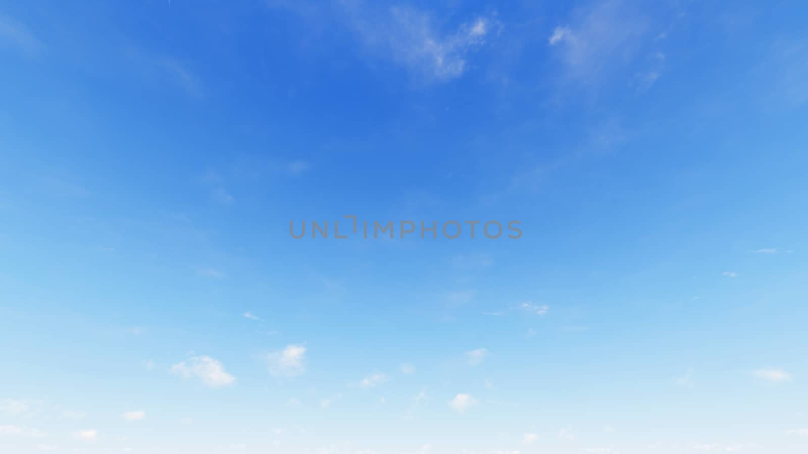 Cloudy blue sky abstract background, blue sky background with tiny clouds, 3d rendering

