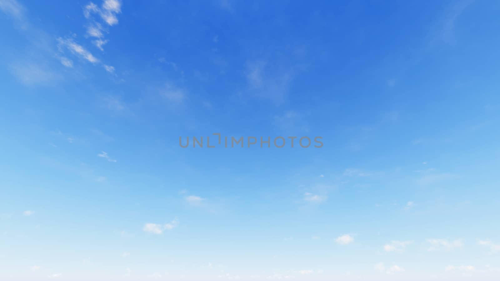 Cloudy blue sky abstract background, blue sky background with tiny clouds, 3d rendering

