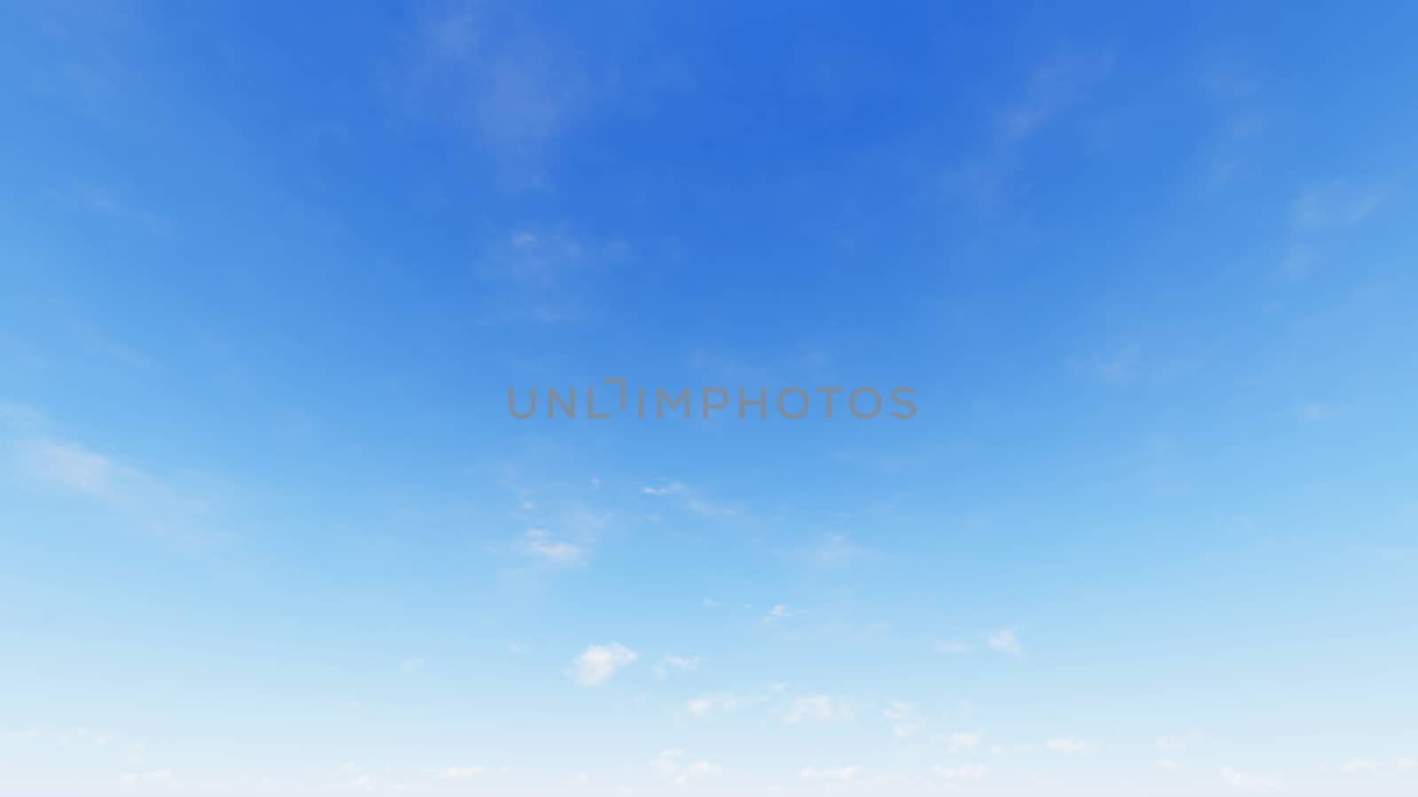 Cloudy blue sky abstract background, blue sky background with tiny clouds, 3d rendering

